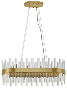 Lustra suspendata eleganta design modern Crown 80x36cm