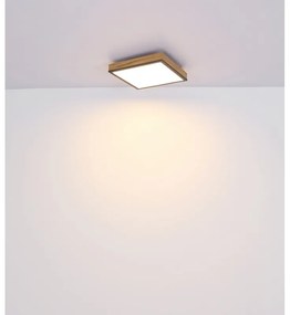 Plafoniera LED cu aspect lemn design slim DORO 24W
