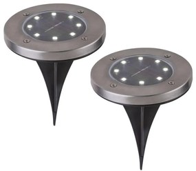SET 2x corp de iluminat LED solar SOLAR LED/0,8W/3V IP44 Globo 33414