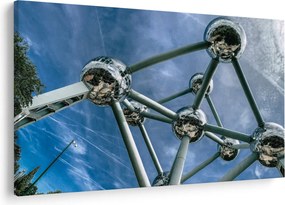 Tablou- atomium la Bruxelles (90x60 cm)