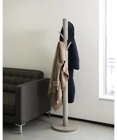 Cuier gri din lemn de arbore de cauciuc Flapper – Umbra