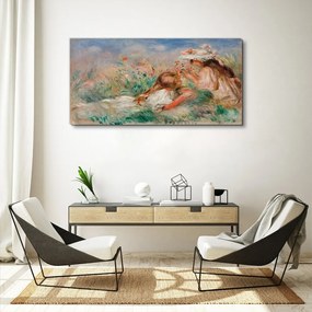 Tablou canvas Fete Flori de Lunca