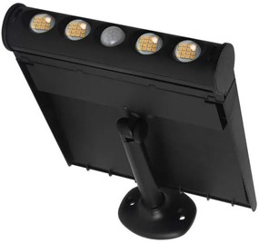 LED lampă solară de perete cu senzor LED/8W/3,7V IP65 3000K 4000 mAh