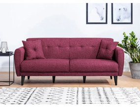 Set Canapea Extensibilă si Fotoliu Aria - S, Rosu
