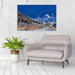 Tablou - Orășel de munte (90x60 cm)