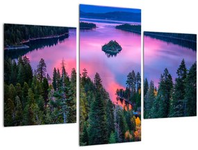 Tablou - Lacul Tahoe, Sierra Nevada, California, SUA (90x60 cm)