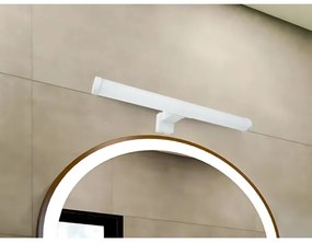 Aplica LED pentru oglindă de baie, 8 W, 230 V, 30 cm, IP44, alb