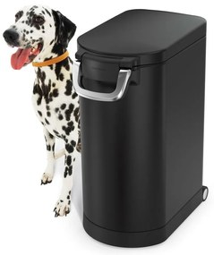 Simplehuman Container pentru hrană uscată cu siguranță 30 l, negru mat, 30 l