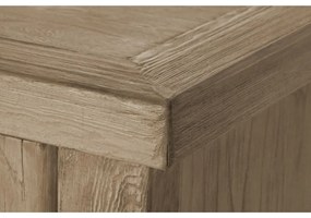 Bufet din lemn masiv reciclat, sculptat manual, Ervino