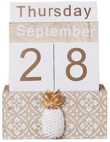 Calendar din lemn TEXAS, 11x14cm