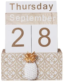 Calendar din lemn TEXAS, 11x14cm