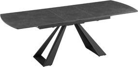 Masa extensibila, Ceramica Grafit, CONCORD 180-230cm A-46499 VC