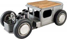 Masuta design unicat cu suport pentru sticle de vin Hot Rod 165cm