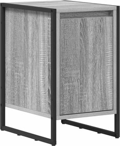 vidaXL Noptieră Gri Sonoma 39,5 x 30 x 50 cm Lemn compozit