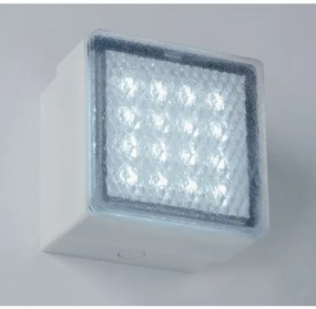 Aplica de perete exterior, dim.9,9x9,9cm, IP67, LED alb EL-40041-WH EN