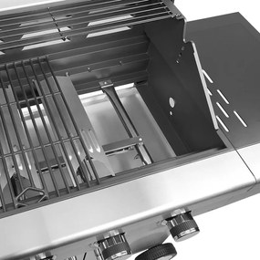 Grill gaz 3 arzatoare bbq 3001 master grill teesa