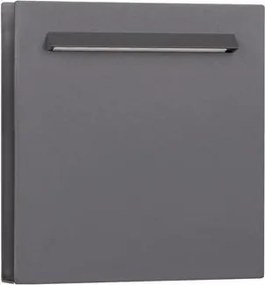 Mini Stalp de exterior LED 2700K, IP67 RECTO H-23cm gri inchis