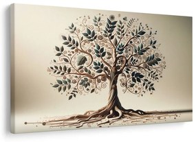Tablou arborele vieții cu detalii fine