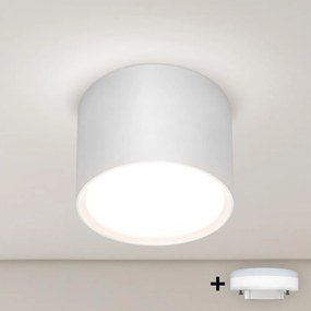 Brilagi - Spot LED RGB reglabil SMOOTH 1xGX53/14W/230V Wi-Fi Tuya alb