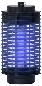 Outsunny Lampă Antițânțari cu Lumină UV pentru Interior și Exterior, Negru | Aosom Romania