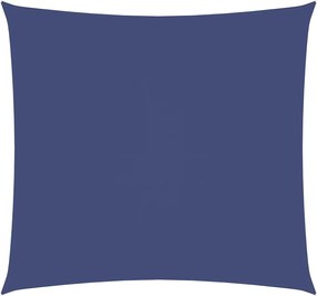 vidaXL Pânză parasolar, albastru, 7x7 m, țesătură oxford, pătrat