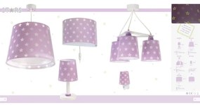 Dalber D-81212L - Lustră copii STARS 1xE27/60W/230V