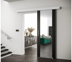 Uși culisante 70 cm Slavdro 2 (negru mat + alb mat). 1108738