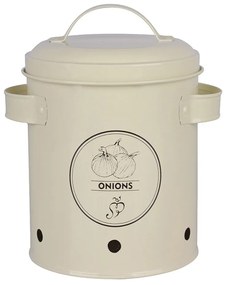 Recipient din oțel pentru ceapă și usturoi – Esschert Design