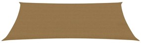 Parasolar, gri taupe, 4x7 m, hdpe, 160 g/m²