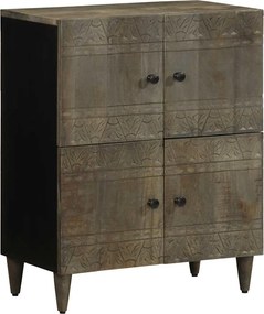 vidaXL Servantă, 60x33x75 cm, lemn masiv de mango