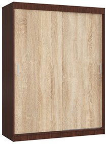 Dulap de haine Cosimo (wenge + Stejar sonoma). 1069441