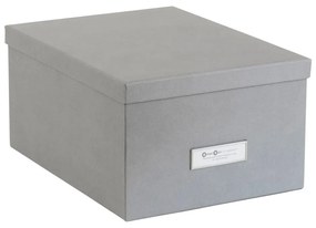 Set 3 cutii de depozitare Bigso Storage Box of Sweden Inge, gri