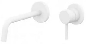 Paffoni - Baterie pentru lavoar LIGHT, montaj încastrat, alb mat