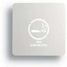 Aplica cu semn de informare -fumat interzis- iluminat LED, SIGN AP80 NO SMOKING 104393