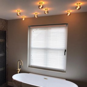 Set de 6 spoturi încastrate moderne negre - Insight