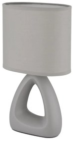 Lampa de masa ceramica gri TRIANGLE
