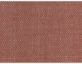 Pat matrimonial cărămiziu tapițat cu spațiu de depozitare cu somieră 200x200 cm Elizabeth – Micadoni