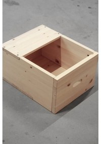 Noptieră în culoare naturală din lemn de pin Grab It – Karup Design