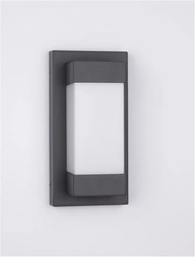 Aplica LED pentru exterior design modern IP65 Leto negru