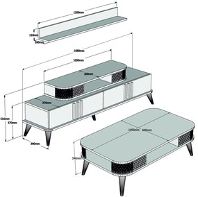 Mobilier living Etela (Nuc). 1088823