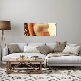 Tablou - Femeia lângă pom (120x50 cm)