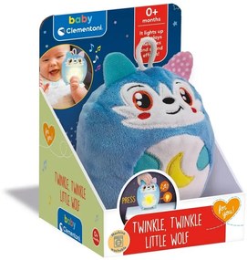 Lup interactiv de pluș Clemmy baby cu luminănocturnă și sunete
