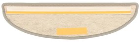 Covorase scari autoadezive aspect sisal, 15 buc., bej, 56x20cm 15, Bej, 56 x 20 cm