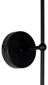 Aplica de perete MADELA 1xE14/40W/230V alb/negru