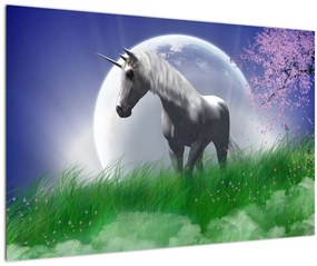 Tablou cu unicorn (90x60 cm)