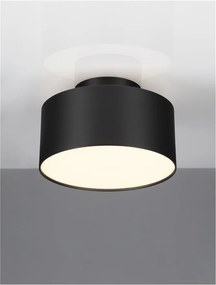 Spot aplicat, Plafoniera LED Ozen negru, 14cm