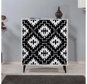 Dulap Mozaic (Alb + Negru). 1088501
