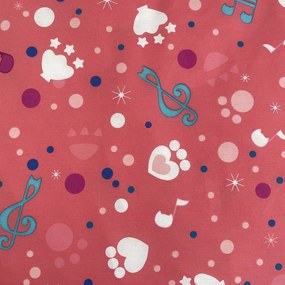 Lenjerie de pat pentru copii din bumbac pentru pat de o persoană 140x200 cm Gabby's Dollhouse – Jerry Fabrics