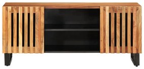 377437 vidaXL Dulap TV, 105x34x46 cm, lemn masiv de acacia