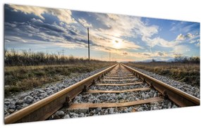 Tablou - Cale ferată (120x50 cm)